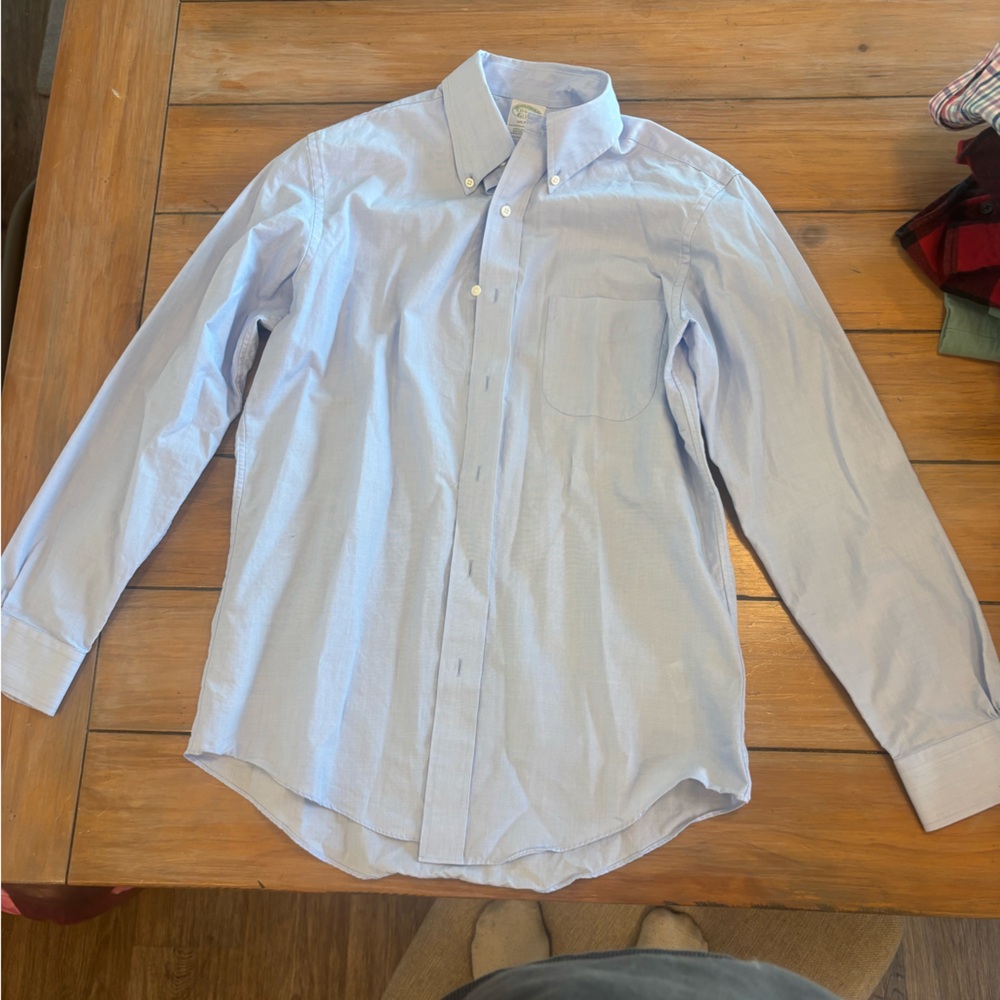 Milano Light Blue Button-Down Shirt Jacket